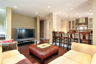 Decorated Basement in Clementon,NJ