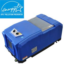 An energy efficient Energy Star rated crawl space dehumidifier installed in NJ