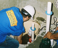 installing a sump pump and backup sump pump system in Landisville, NJ