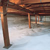 A sealed, encapsulated crawl space in Marlton.