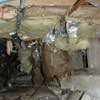 Crawl space insulation soaked with moisture and falling to the floor in Mays Landing.