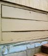 an old-fashioned crawl space door in Havertown about to be replaced