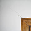 wall cracks along a doorway in a Egg Harbor Township home.