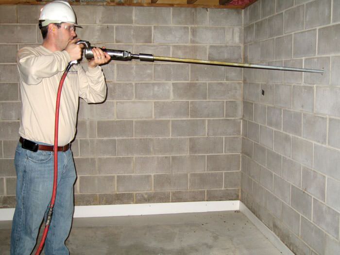 Channel Wall Anchor System For, How To Anchor A Basement Wall