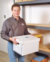 Guy with Shelves