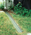 A recessed gutter drain extension installed in Brigantine, New Jersey and Pennsylvania