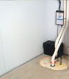 basement wall product and vapor barrier for Clementon wet basements