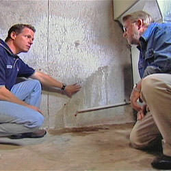 creating a basement waterproofing system with contractors in Cape May